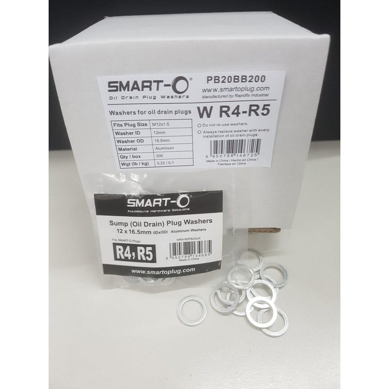 Smart-O Alloy Washer Suits R4R5 Sump Plug 20 Pack