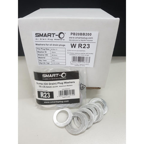 Smart-O Alloy Washer Suits R23 Sump Plug 20 Pack WR23PB20