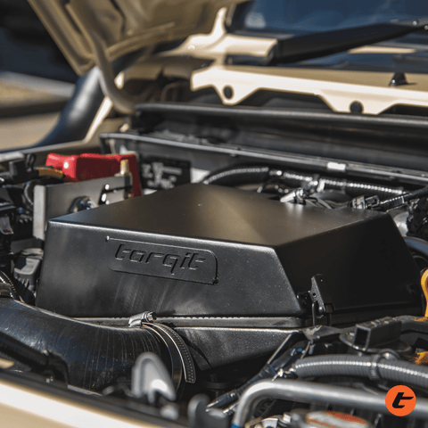 Torqit Suzuki Jimny Stainless Steel Airbox - Matte Black