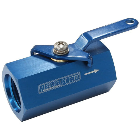 Aeroflow AF1001-10X Female Shut Off Valve -10ORB