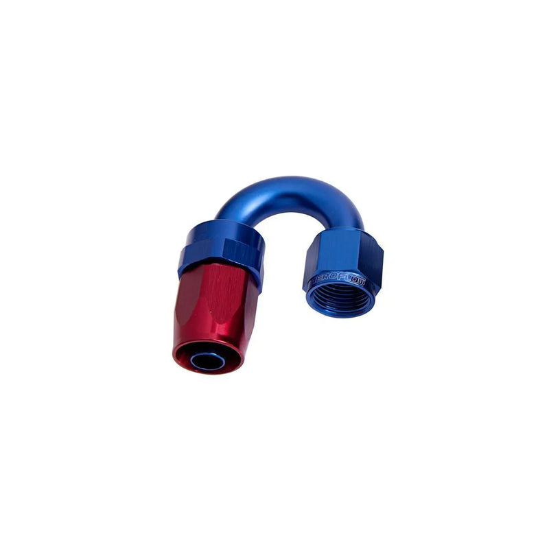 Aeroflow AF106-08X -8AN Taper Series 180 Deg Hose End