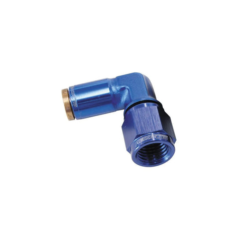Aeroflow AF123-04-04X 90 Deg -4AN To 1/4" Nylon Quick