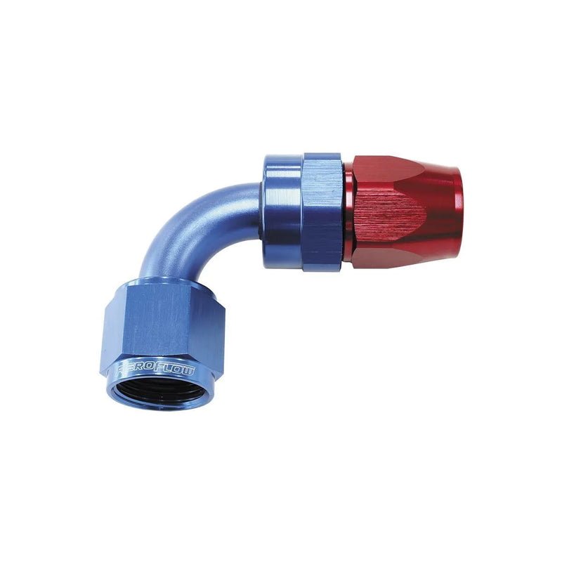 Aeroflow AF203-04X 200 Series Ptfe 90 Deg Alloy Hose End