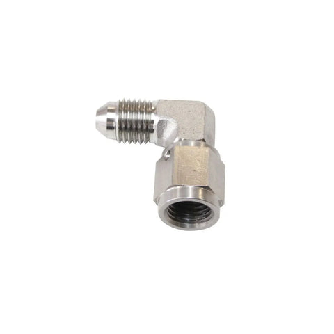 Aeroflow AF207-03 Stainless Steel 90 Deg Female to Male
