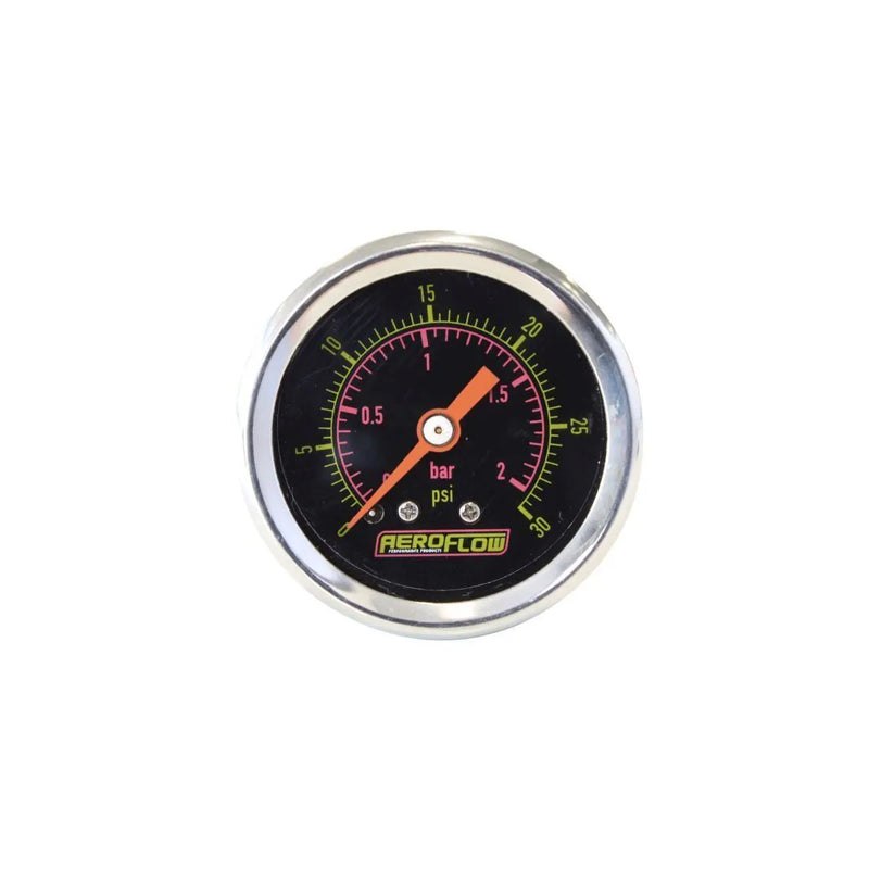 Aeroflow AF30-2YYY 1.5" 0-30 PSI Pressure Gauge