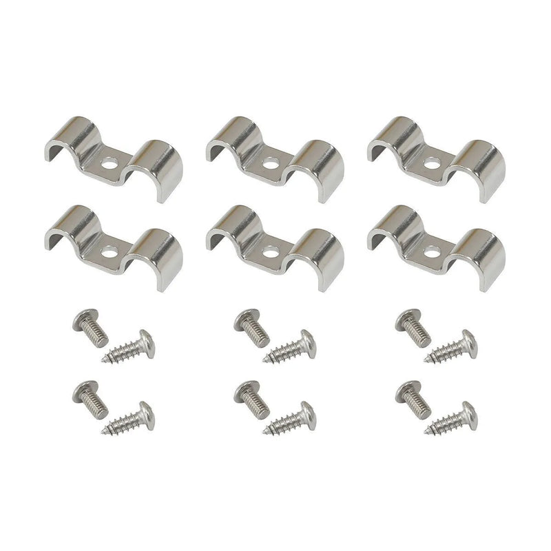 Aeroflow AF300-06-01 3/16" and 3/8" Dual Hard Line Clamps
