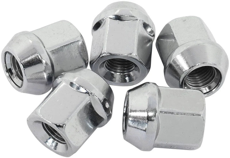 Aeroflow AF3032-XPX Open Chrome Wheel Nuts - 1/2-2 | Kren Offroad NZ