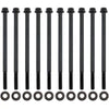 Aeroflow AF37-1220 Intake Bolts Black Finish - 10 Pack