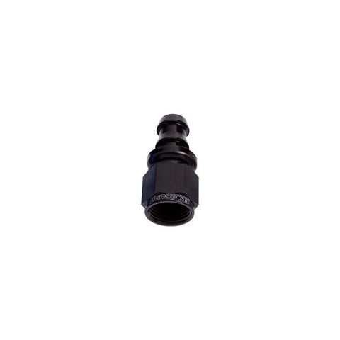 Aeroflow AF401-08BLK-25 400/510 Series Push Lok Straight