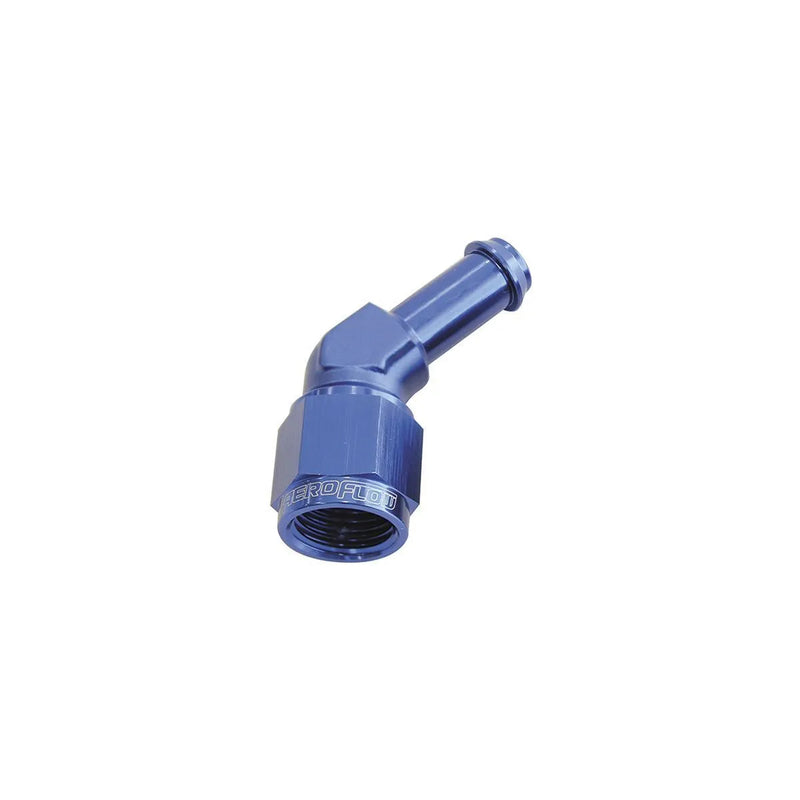 Aeroflow AF412-06-05X 5/16" to 6AN 45 Deg Hose Barb