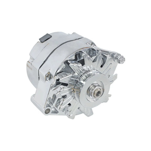 Aeroflow AF4870-1120 120 Amp 1-Wire Alternator - Chrome