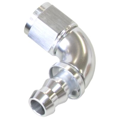 Aeroflow 6AN 90 Deg Full Flow Push Loc AF51306S