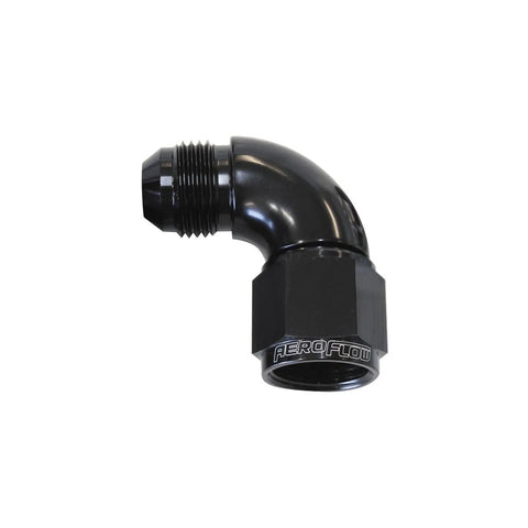 Aeroflow AF543-10X 90 Deg Full Flow Female/Male Flare