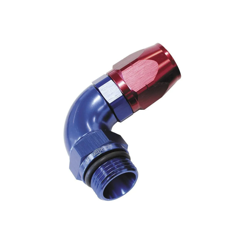 Aeroflow AF549-06-06X 90 Deg Male 6 ORB to 6 Full Flow