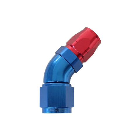 Aeroflow AF552-06-08X 45 Deg Stepped 6 Hose to 8AN Reducer