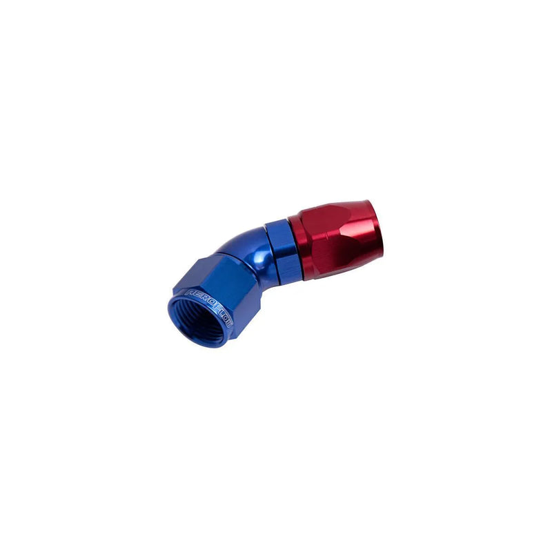 Aeroflow AF552-08X 45 Deg Full Flow Swivel Hose End -8AN