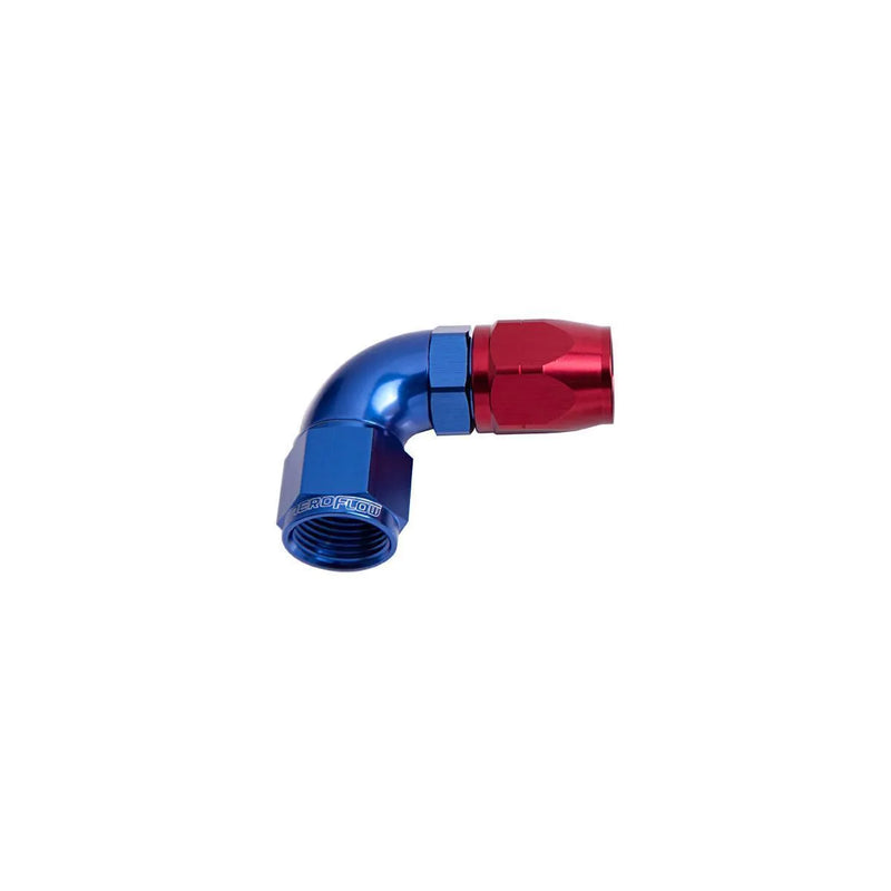 Aeroflow AF553-04X 90 Deg Full Flow Swivel Hose End -4AN