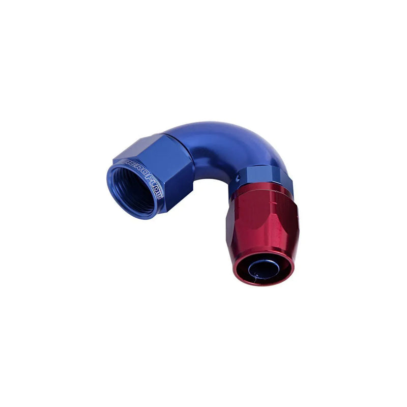 Aeroflow AF554-04X 120 Deg Full Flow Swivel Hose End -4AN