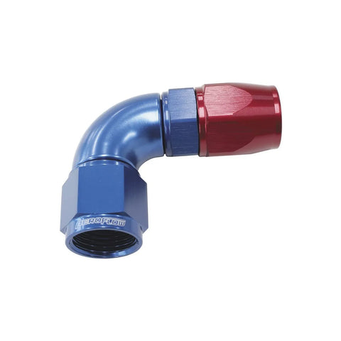 Aeroflow AF573-20DX 90 Deg -20AN Full Flow Teflon Hose End