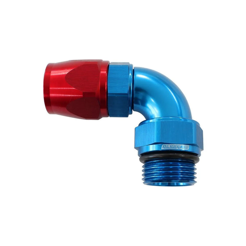 Aeroflow AF583-12-12DX 90 Deg Male End -12ORB to 12AN