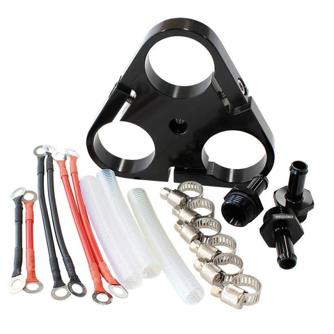 Aeroflow AF59-4053BLK Fuel Cell Conversion Kit - 40mm