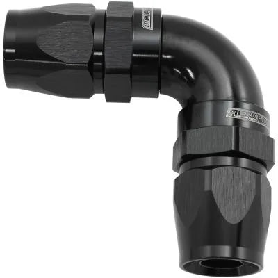 Aeroflow AF593-12-12DBLK 590 Series Ptfe 90° Dual Hose