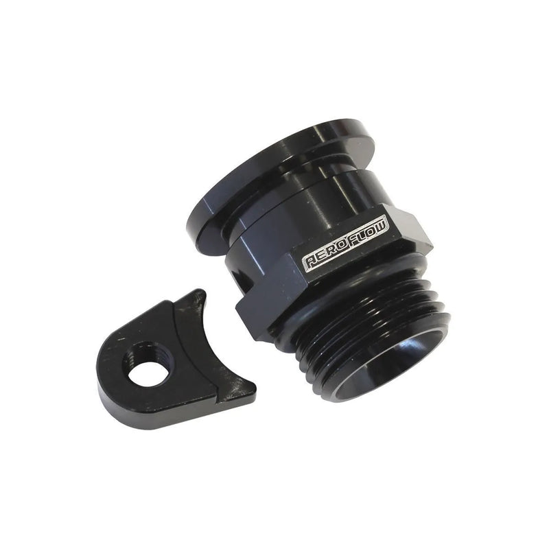 Aeroflow AF64-2200BLK Fuel Pressure Regulator Adapter -