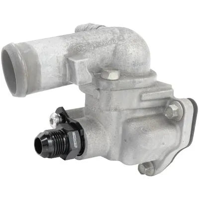 Aeroflow AF64-4042BLK Billet -10AN Thermostat Housing