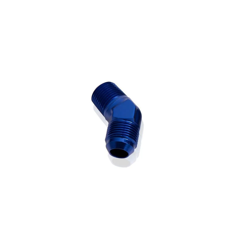 Aeroflow AF823-08-04X 45 Deg 1/4" NPT Male to -8AN