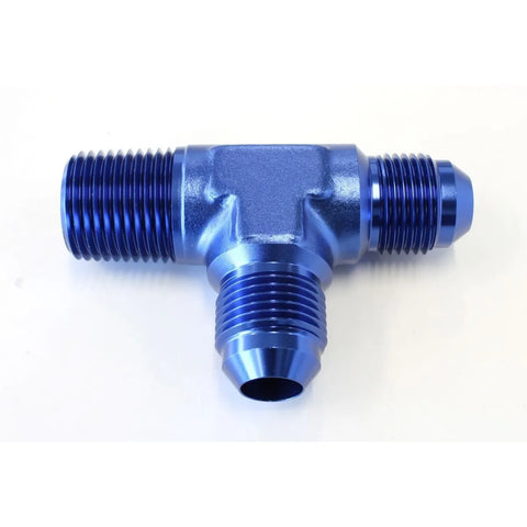 Aeroflow AF826-08-08X -8AN Tee with 1/2" NPT On Run