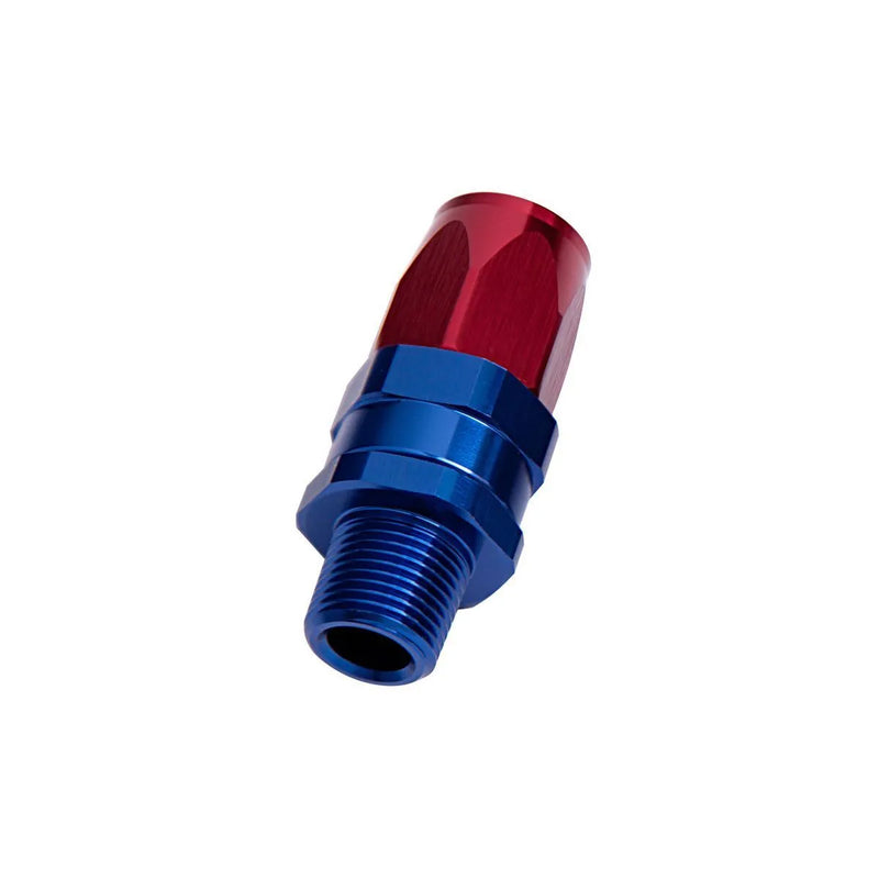 Aeroflow AF830-06-04X Straight Taper Swivel Hose End 1/4"