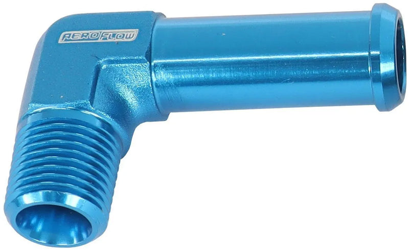 Aeroflow AF842-02-06-XPX Male NPT to Barb 90° Adap | Kren Offroad NZ