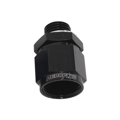 Aeroflow AF906-08-M14BLK M14 x 1.5 to -8 Female Swivel