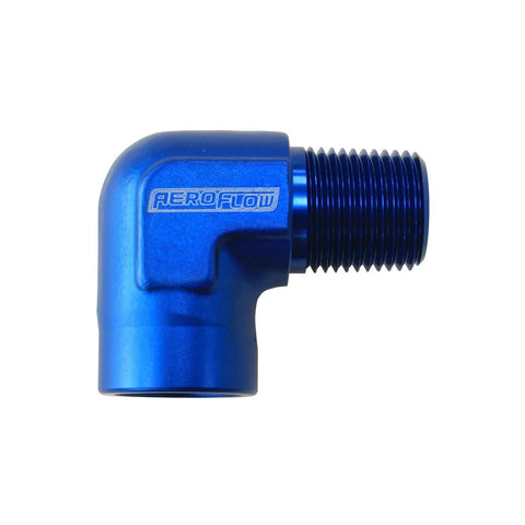 Aeroflow AF914-04X 90 Deg Female to Male Elbow 1/4 NPT