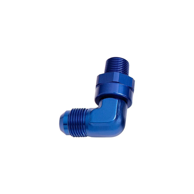 Aeroflow AF922-04-02X 90 Deg 1/8" NPT Male Swivel To -4AN
