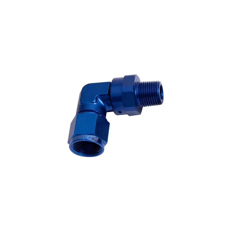 Aeroflow AF923-06-04X 90 Deg 1/4" NPT Male To -6AN Female