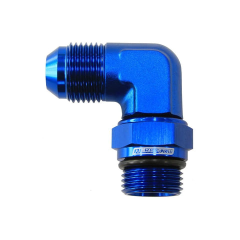 Aeroflow AF949-10-08X 90 Degree Swivel 8AN ORB to -10AN