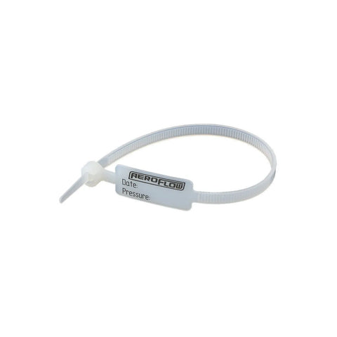 Aeroflow AF98-206X Pressure Testing Tag with Date and