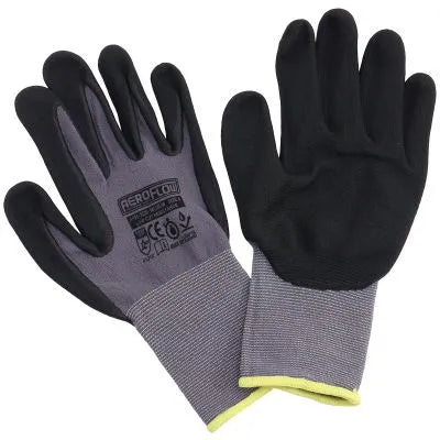 Aeroflow AF98-2220-XPX Medium Mechanic Gloves - Black