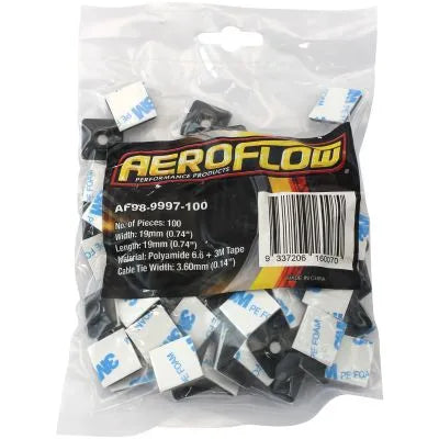 Aeroflow AF98-9997-100-XPX Cable Tie Self Adhesive Mount