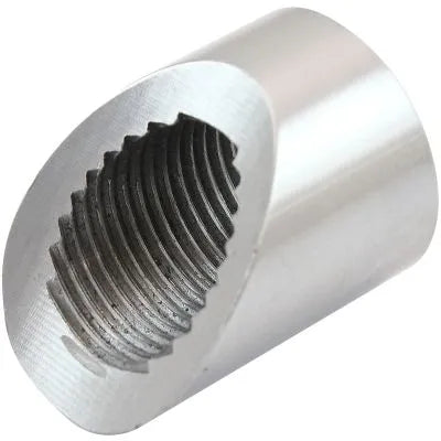 Aeroflow AF987-M12-XPX 45 Degree Angled & Notched Weld-On