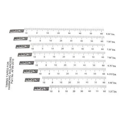 Aeroflow AF99-2010 Timing Tapes
