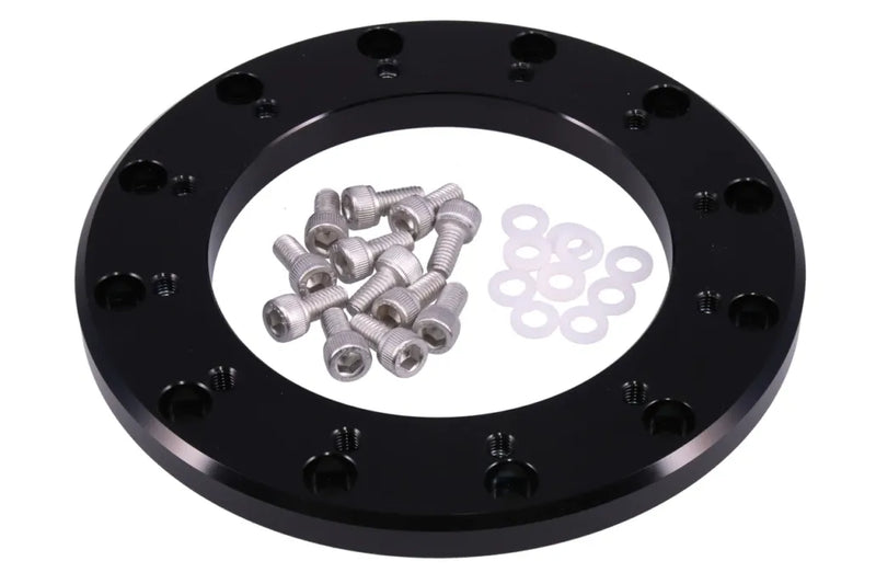 Raceworks ALY-104BK Adapter Plate Suits V2 Fuel Cells &