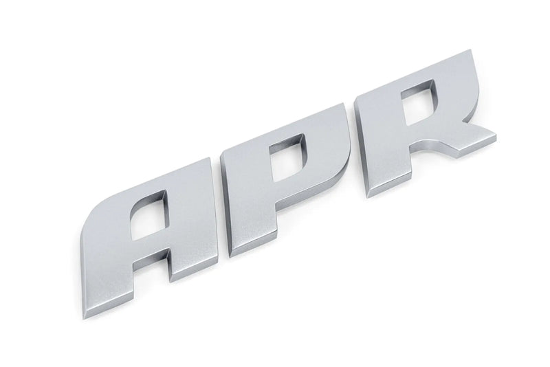 APR A1000007 Badge - Matte Silver Badge in Matte Silver