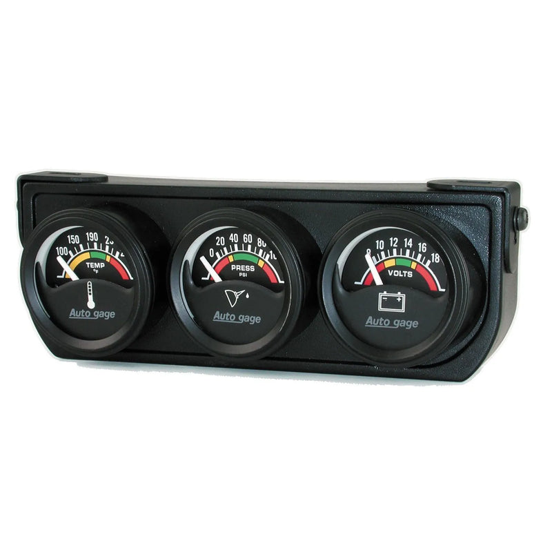 Autometer ATM2391 Gauge Console Oilp/Wtmp/Volt 1.5" 100