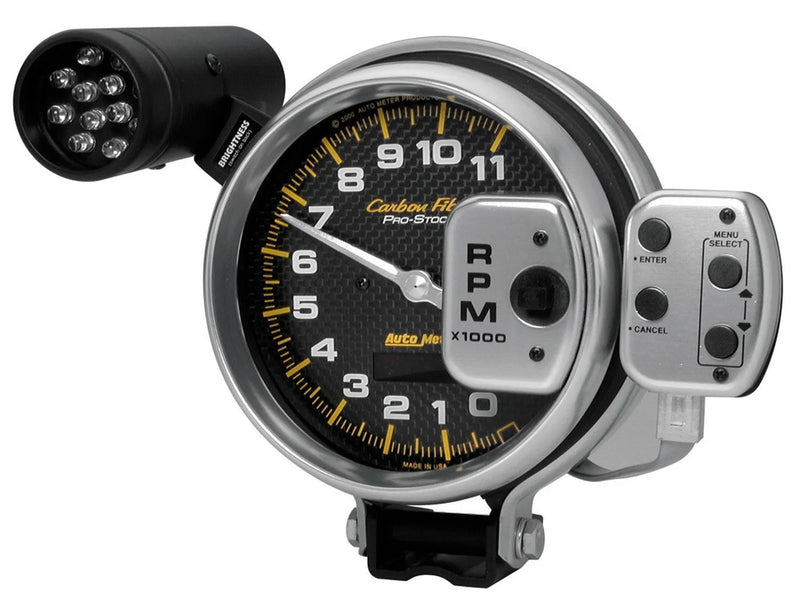 Autometer ATM6836 5" Tachometer 0-11,000 RPM Pro-Stock