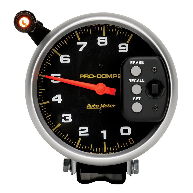 Autometer ATM6851 5" Tachometer 0-9000 RPM Pedestal