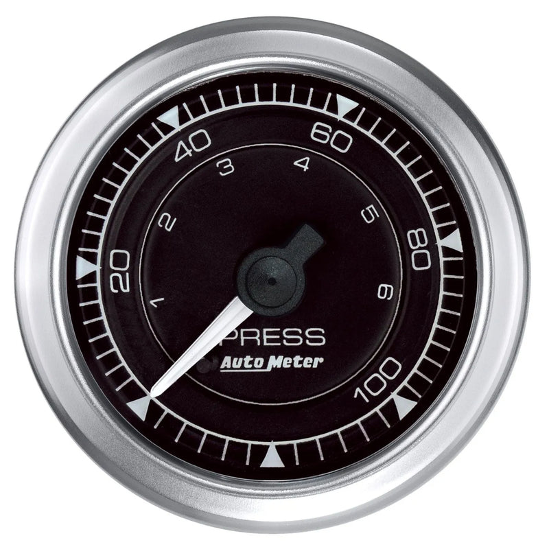 Autometer ATM8121 2-1/16" Oil Pressure 0-100 PSI Chrono