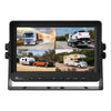 Aerpro 7In Heavy Duty AHD Quad View Monitor With Dvr AVM7Q
