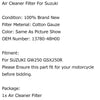 Suzuki GW250 GSX250R Generic High Flow Replacemen Cleaner Element